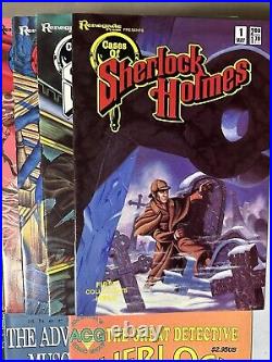 Sherlock Holmes Massive Comic Lot of 59 Mini Series One Shots Full Runs Eternity