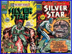 Silver Star 1-4 / #1 Signed By Jack Kirby / All Near Mint