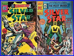 Silver Star 1-4 / #1 Signed By Jack Kirby / All Near Mint