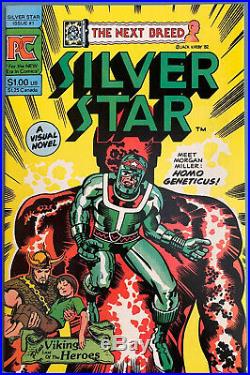 Silver Star 1-4 / #1 Signed By Jack Kirby / All Near Mint