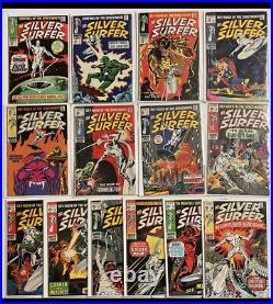 Silver Surfer Lot Silver Age Comics 1 3 4 Keys All Included 14 Book? 1968