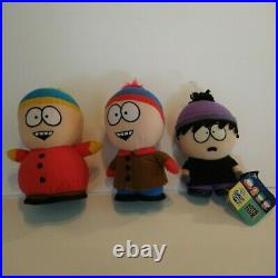 South Park Plush Lot Goth Stan Kyle Kenny Cartman Towelie Comedy Fun 4 All Rare