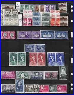 South West Africa Collection 1923-1967 (some Bob)- All Mint -light Hinged/hinged