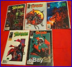 Spawn 1-50 FULL COMPLETE! ALL NEWSSTAND edition lot with 9 Todd McFarlane variant