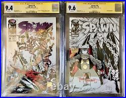 Spawn Comic Collection Lot (1-10 + #300) ALL CGC Graded & Signed Todd McFarlane