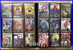 Spider-man Heroes and Villains Full Cards Collection, album Marvel 2008 ALL MINT