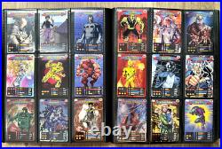 Spider-man Heroes and Villains Full Cards Collection, album Marvel 2008 ALL MINT