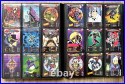 Spider-man Heroes and Villains Full Cards Collection, album Marvel 2008 ALL MINT
