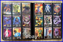 Spider-man Heroes and Villains Full Cards Collection, album Marvel 2008 ALL MINT