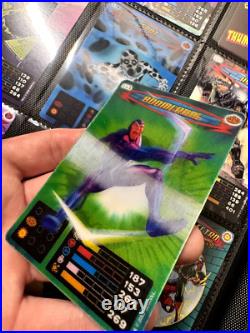 Spider-man Heroes and Villains Full Cards Collection, album Marvel 2008 ALL MINT