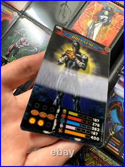 Spider-man Heroes and Villains Full Cards Collection, album Marvel 2008 ALL MINT