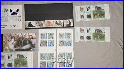 Stamp Collection Cat Topical! Nice Items Must See Almost All Mint Nh! + Ss/bk/set