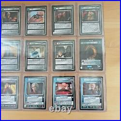 Star Trek CCG 1E All Good Things AGT Complete Set of 41 cards Mint/Near Mint