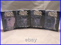 Star Trek Ccg 2e, Second Edition Lot Of All 4 Starter Decks