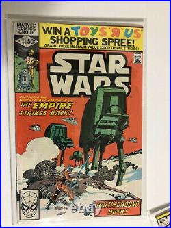 Star Wars 1977 Series Key Issue Lot #1, 39,40,41,42,43,44, 68 & 81 All 1st Print