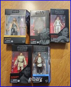 Star Wars Black Series HUGE Lot 34 figures all accessories and boxes included