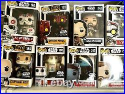 Star Wars Funko Pop! Lot 83 ALL UNOPENED Many exclusives