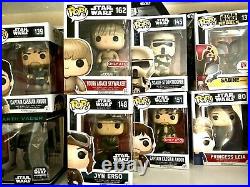 Star Wars Funko Pop! Lot 83 ALL UNOPENED Many exclusives