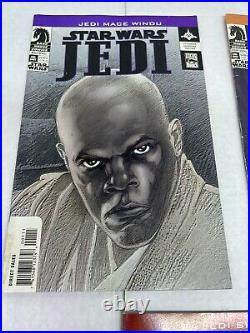 Star Wars JEDI One Shot Dark Horse Comic Books. Lot of All 5! Mace Windu, Yoda