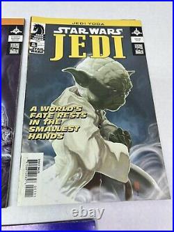 Star Wars JEDI One Shot Dark Horse Comic Books. Lot of All 5! Mace Windu, Yoda