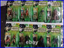 Star Wars Lot POTJ Complete Collection 1 Series 21 Action Figures 2000 All MOC