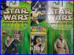 Star Wars Lot POTJ Complete Collection 1 Series 21 Action Figures 2000 All MOC