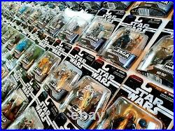 Star Wars Saga Collection LOT OF 74 COMPLETE COLLECTION ALL FIGURES 1-74 Ep 1-6+