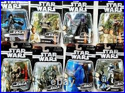 Star Wars Saga Collection LOT OF 74 COMPLETE COLLECTION ALL FIGURES 1-74 Ep 1-6+