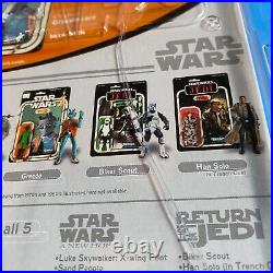 Star Wars Saga Collection LOT OF 7 Luke Skywalker IG-88 Han Greedo ALL NEW