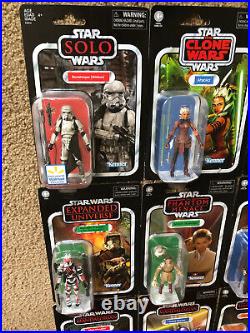 Star Wars Vintage Collection 9 Figure Lot Koska Obi-wan Mimban Republic Trooper