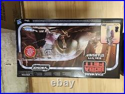 Star Wars Vintage Collection Boba Fett's Starship 30 Lot With Figures Nib