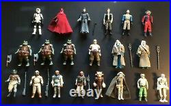 Star Wars Vintage LOT Kenner Collection 1977-1984 x66 Action Figures in ALL