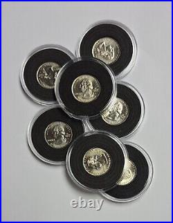 State & Territories P&D 112 Quarter Collection. All In BU Condition