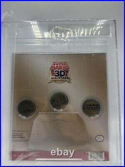 Super Mario 3D All Stars LIMITED Collectible Coin Set! Graded VGA 90 NM+ / Mint