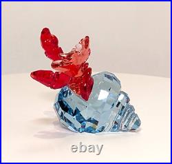 Swarovski LITTLE MERMAID SEBASTION Crystal Figurine 5552918 GENUINE Mint in Box