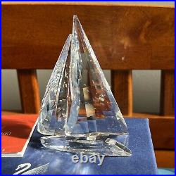 Swarovski Sailing Legends Sailboat 619436 Mint with Box