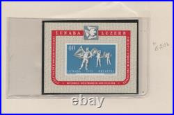 Switzerland 1936-1950 Collection Of 11 Souvenir Sheets All Mint Never Hinged