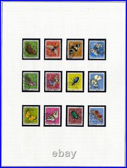 Switzerland Collection lot of 62 Stamps Mint Used ALL complete sets