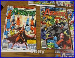 THE AVENGERS Lot of 11 Run of 10 HG (# 186)