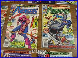 THE AVENGERS Lot of 11 Run of 10 HG (# 186)