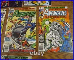 THE AVENGERS Lot of 11 Run of 10 HG (# 186)