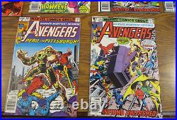 THE AVENGERS Lot of 11 Run of 10 HG (# 186)