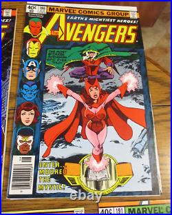 THE AVENGERS Lot of 11 Run of 10 HG (# 186)