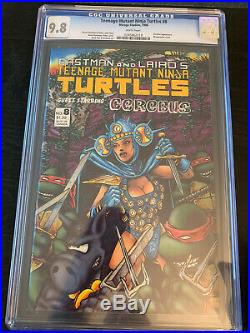 TMNT 8 Issue CGC White Pages LOT ALL 9.8/9.6 #3-#10 Free US Priority Shipping