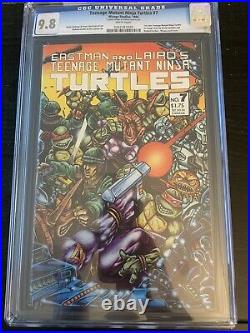 TMNT LOT ALL 9.8 WithWP! #5, #6 (RARE), #7, #8, #9 (VERY RARE), #10