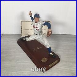 TOM SEAVER The Danbury Mint All Star Figurines Collection New York Mets With CoA