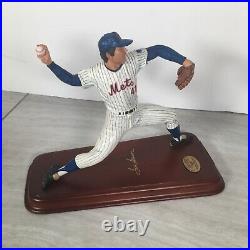 TOM SEAVER The Danbury Mint All Star Figurines Collection New York Mets With CoA