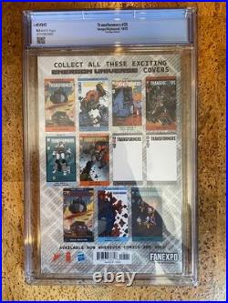 TRANSMFORMERS #25 CGC 9.9 Fernandez Fan Expo VIRGIN FOIL AKIRA HOMAGE VARIANT