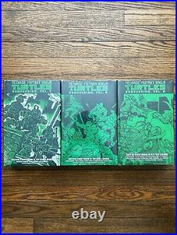 Teenage Mutant Ninja Turtles Compendium 1, 2 & 3 Hardcover IDW Lot NEW (Sealed)