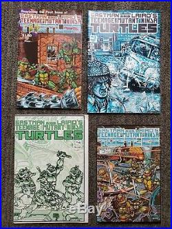 Teenage Mutant Ninja Turtles comic lot TMNT #1 (4th print), #3, #4, #5 all 1st